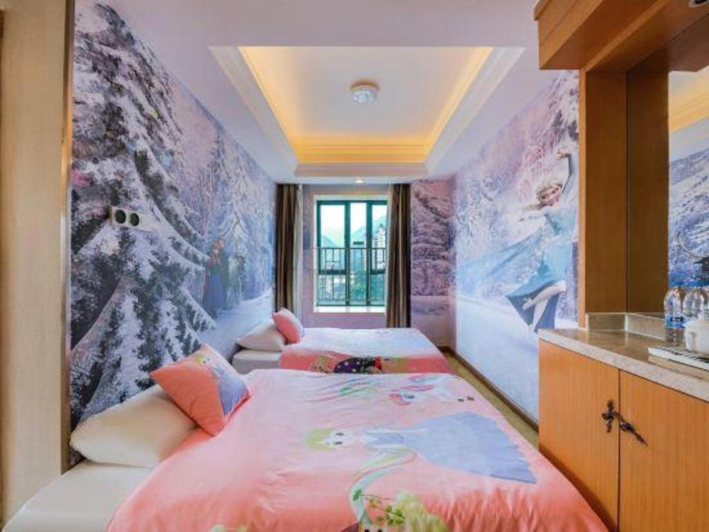 Vienna Classic Hotel Qingyuan Taihe Ancient Cave Scenic Area מראה חיצוני תמונה
